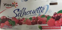 Silhouette fraise et cerise