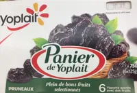 Panier de yoplait au pruneaux