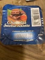 Creme dessert chocolat saveur noisette