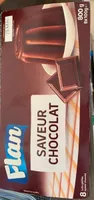 Flan saveur chocolat