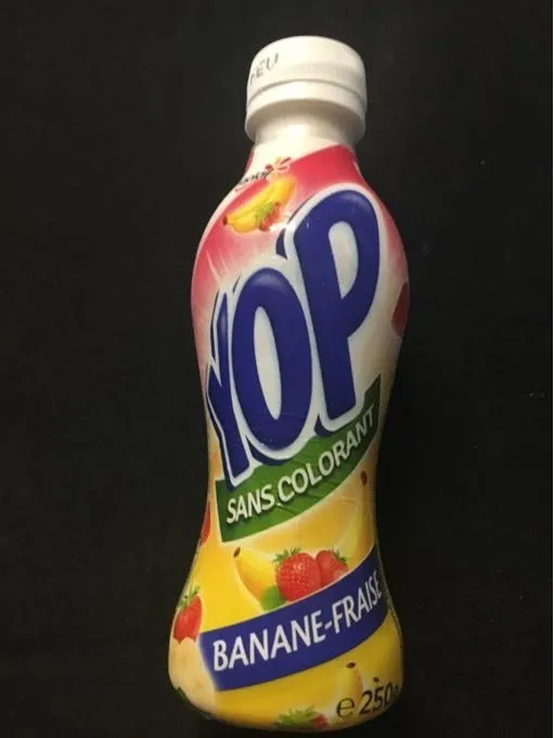 Yop banane fraise