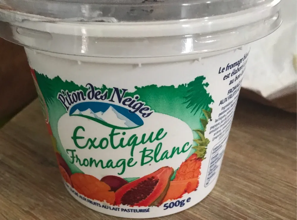 Exotique fromage blanc