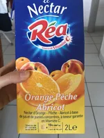 Le nectar orange peche abricot