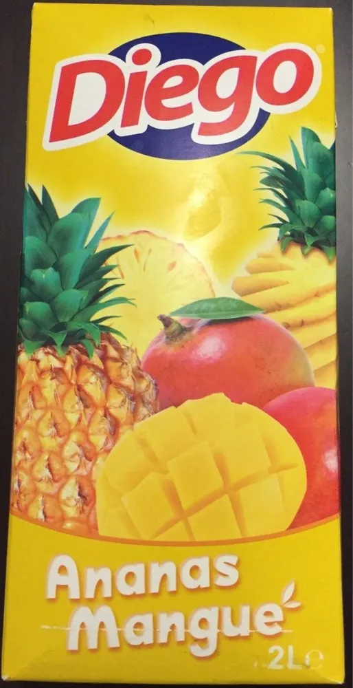 Boissons aux Fruits 2L ananas mangue