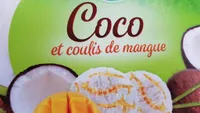 Coco et coulis de mangue