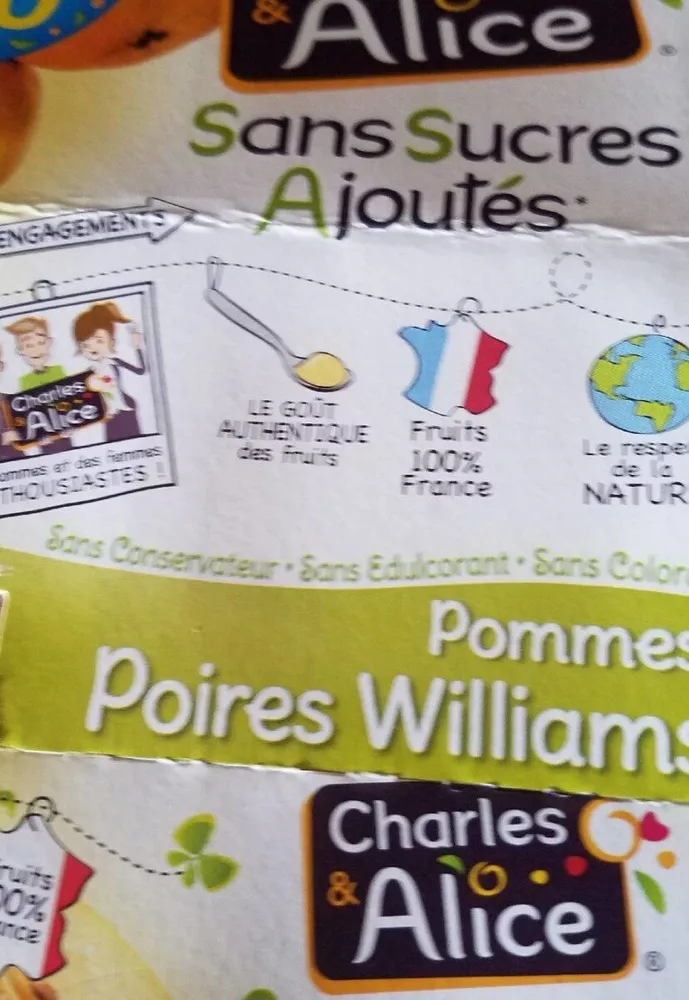 Compote pommes/poires William