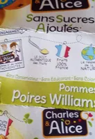 Compote pommes/poires William