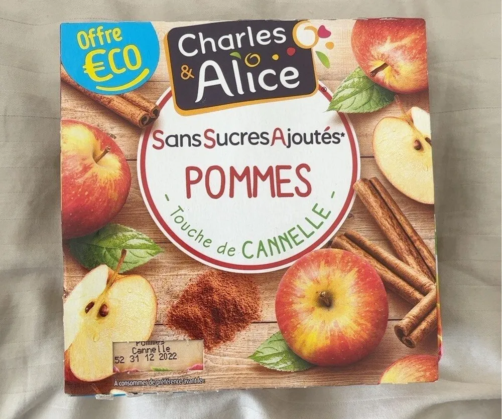 Pomme touche de canelle