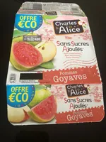 Charles & Alice Sans Sucres Ajoutés Pommes Goyaves