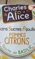 Compote pommes citron