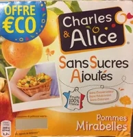 Dessert fruitier pommes mirabelles