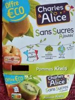 Pommes Kiwis sans sucres ajoutés