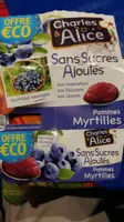 Pommes Myrtilles Sans Sucres Ajoutés