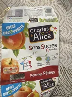 Purée de pommes pêches sans sucres ajoutés