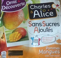 Compote Pommes-Mangues sans sucres ajoutés