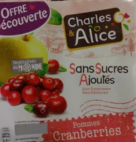 Compote Pommes-Cranberries sans sucres ajoutés