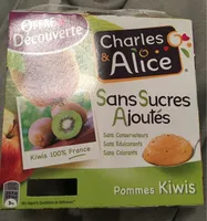 Compote Pommes-Kiwi sans sucres ajoutés