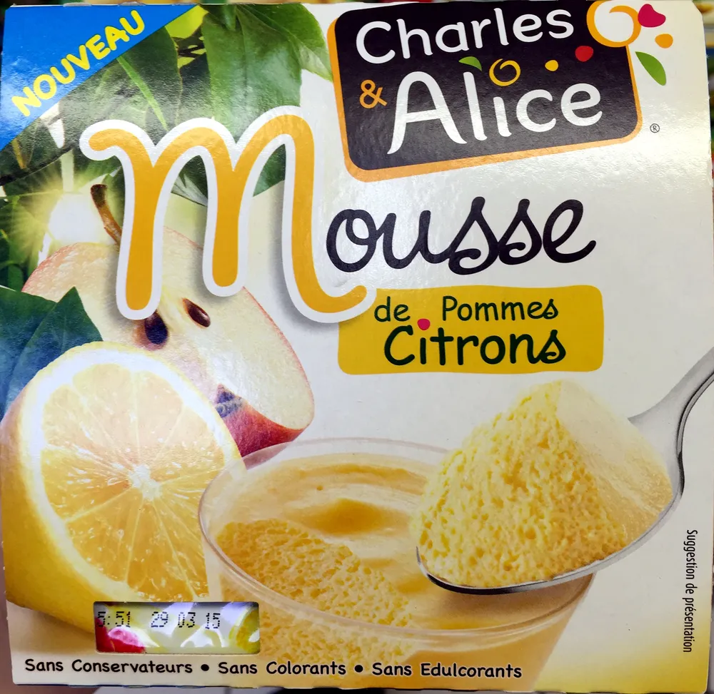 Mousse de Pommes Citrons