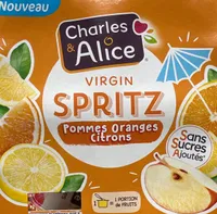 Virgin Spritz Pommes Oranges Citrons