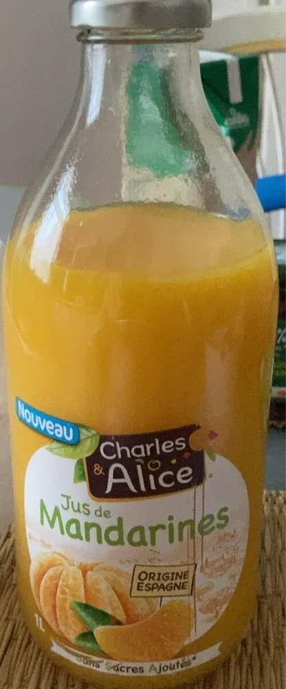 Jus de mandarines