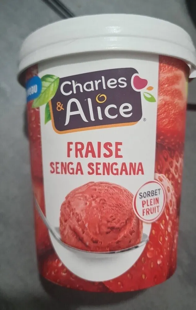 Sorbet Fraise Sena sengana