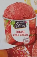 Sorbet Charles et Alice  mini pots