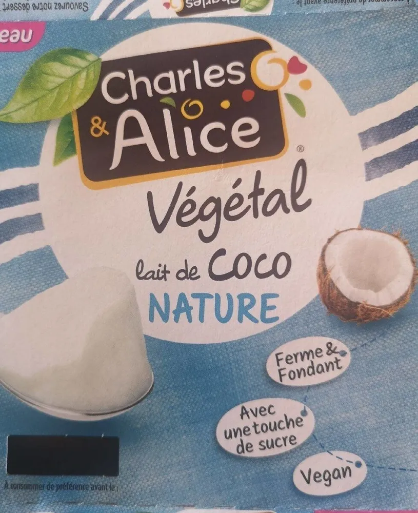 Végétal lait de coco nature