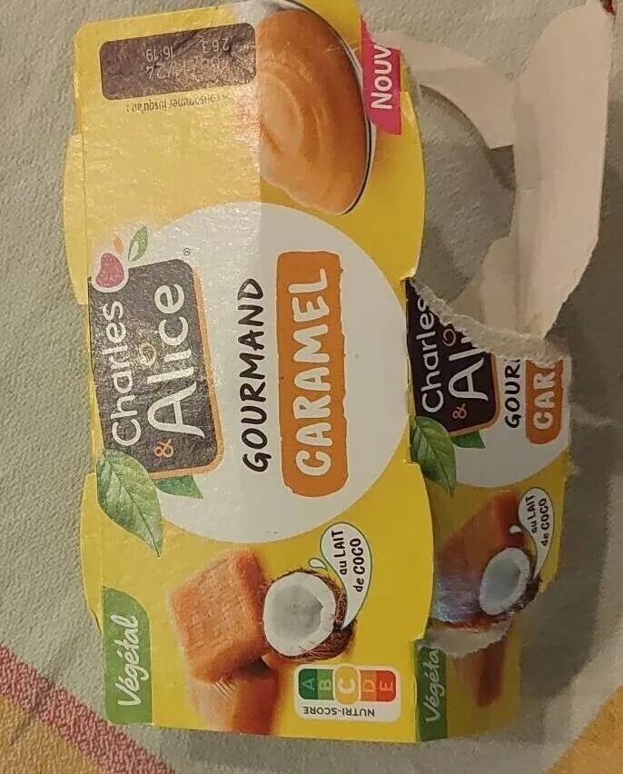 Dessert gourmand caramel
