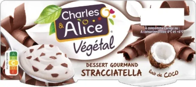 Stracciatella lait de coco