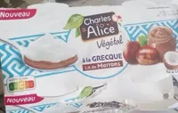 Végétal à la grecque lit de marrons