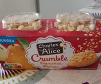 Crumble pommes poires