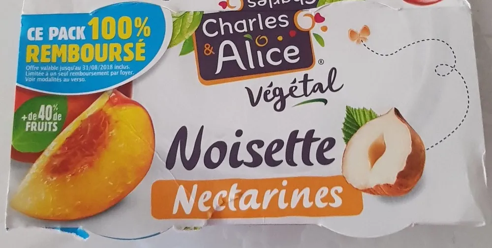 Spécialité fermentée végétale nectarine
