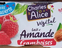 Végétal Lait d'Amandes et Framboises