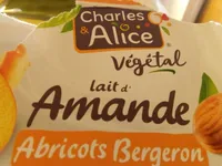 Lait d'amande et abricots bergeron