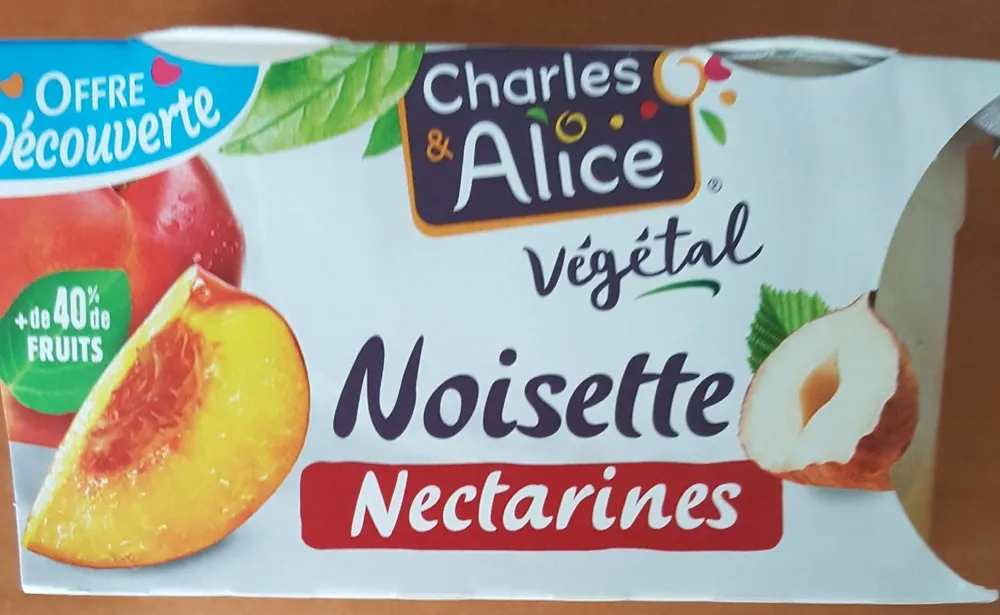 Végétal noisette nectarines
