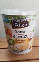 Brassé lait de coco pommes vanille
