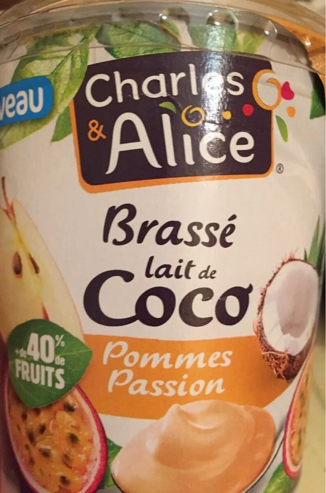 Brassé lait de coco - pommes passion