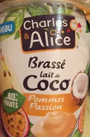 Brassé lait de coco - pommes passion
