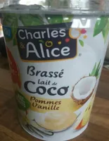 Brassé lait de coco pommes vanille