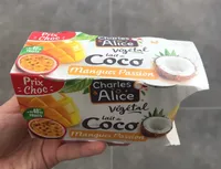 Végétal lait de coco mangues passion