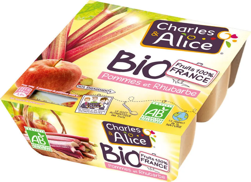 Pomme Rhubarbe BIO