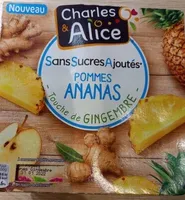 Pommes ananas touche de gingembre