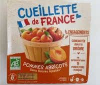 Pommes abricots sans sucre ajoutes