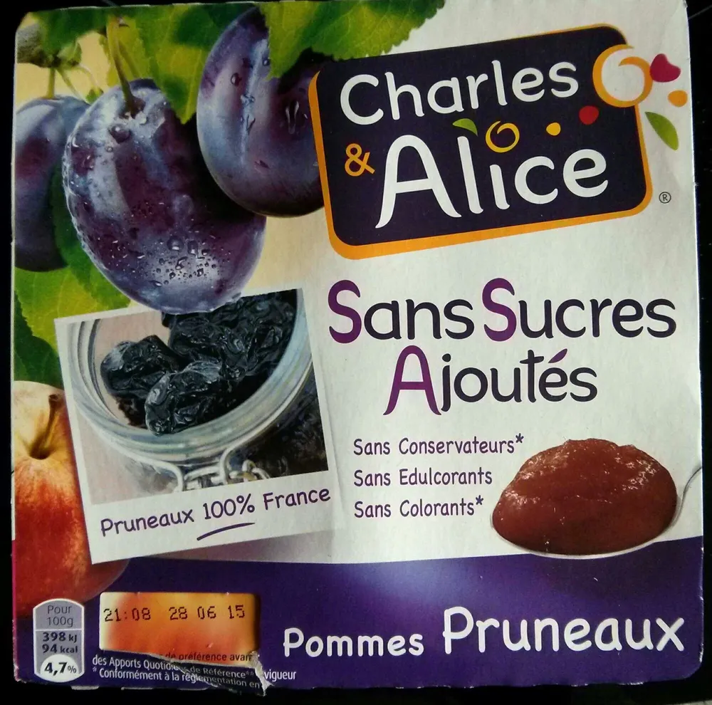 Pommes pruneaux