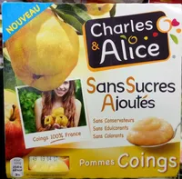 Pommes Coings sans sucres ajoutés