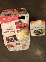 Pommes Cranberries Sans Sucres Ajoutés