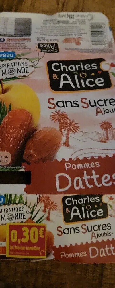 Compote pomme datte