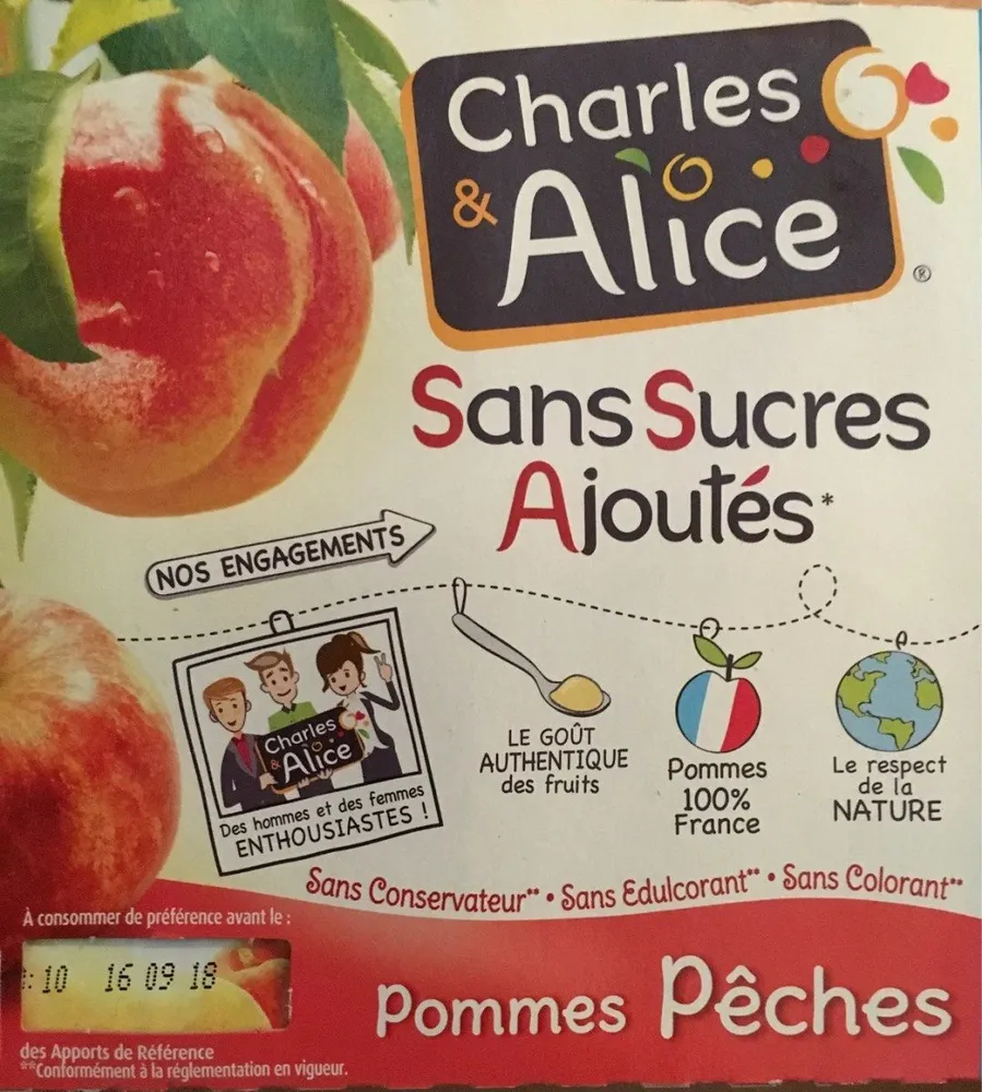 Compotes Pommes Pêches