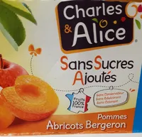 Charles & Alice pommes abricots
