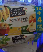 Compote pommes bananes vanille